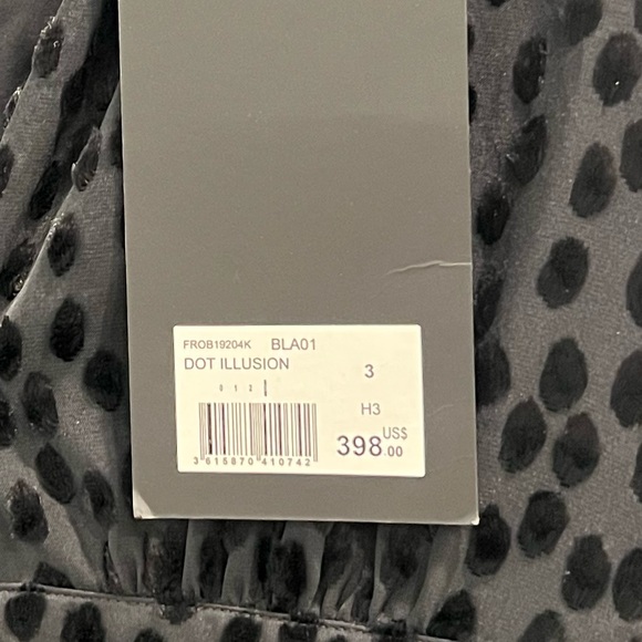 NWT never worn The Kooples black polka dot dress - Picture 9 of 9